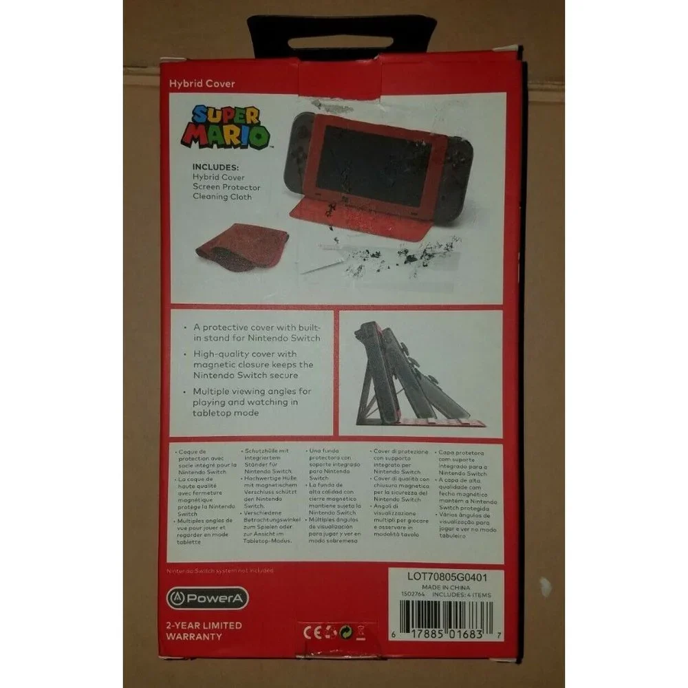Super Mario - Nintendo Switch Hybrid Cover Case New in Box !